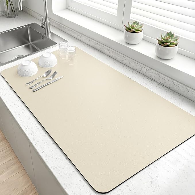 LOPNUR Extra Large Dish Drying Mat by LOPNUR