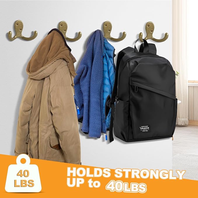 CBWLWJ 15 Pack Coat Hooks Wall Hooks - Image 3