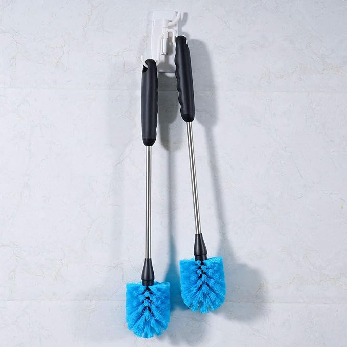 MOSOLAN Stainless Steel Water Bottle Cleaning Scrubbing Brush, 13 in | 2 Pack - Image 5