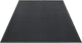 Guardian Easy Step Scraper 6X6 (69in x 69in) Indoor/Outdoor, Heavy-Duty, Solid Rubber Floor Mat,Black