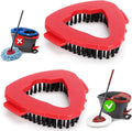 Funtin 2-Pack Mop Scrub Brush Head Compatible by Funtin