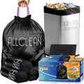 Trash Bags 15 Gallon Tall Kitchen Drawstring Garbage Bag Fit 13-15 Gal Bins | by ALLCLEANbags