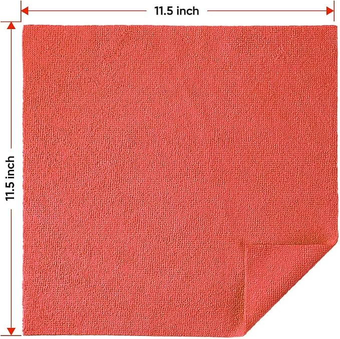 HOMEXCEL Microfiber Cleaning Cloth 100 PK, Towels - Image 5