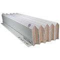 IDL Packaging 2” x 2” x 48” Cardboard Edge Protector (Pack of 200) - Corner Protectors for Shipping, Storage, & Moving – Reinforced Corner Guard Protection for Pallets, Wall Corners, & Furniture