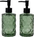 YYTSGG Green Glass Soap Dispenser by YYTSGG