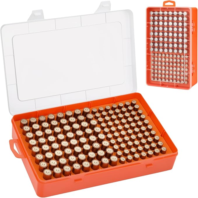 Xuerdon 134-Slot Battery Organizer Storage Case by XUERDON