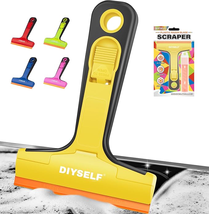 DIYSELF Plastic Glass Scraper Tool by DIYSELF