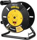 DEWENWILS Extension Cord Storage Reel, Hand Wind Retractable Open Cord Reel | by DEWENWILS