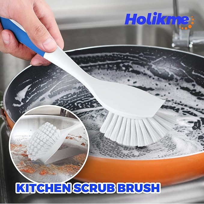 Holikme Dish Brush Cleaning Brush Set - Image 2