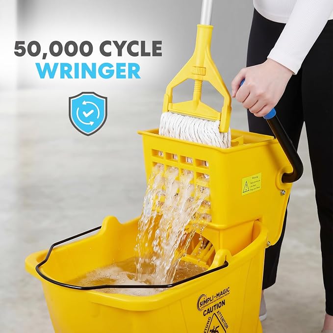 Simpli-Magic Commercial Mop Bucket - Image 3