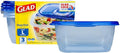 Glad GladWare Deep Dish Food Storage Containers, 64 Oz, and meal prep in a by GladTrashFoodStorage