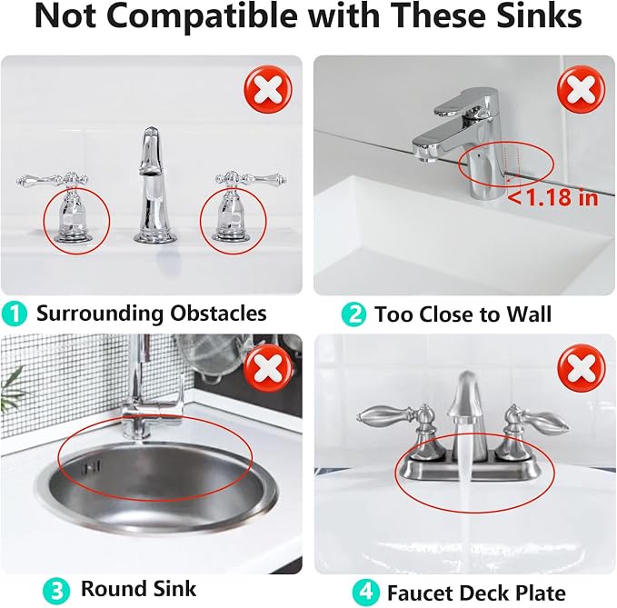 24 Inch Longer Faucet Mat for Kitchen SinkBathroom Kitchen Sink Splash Guard - Image 4