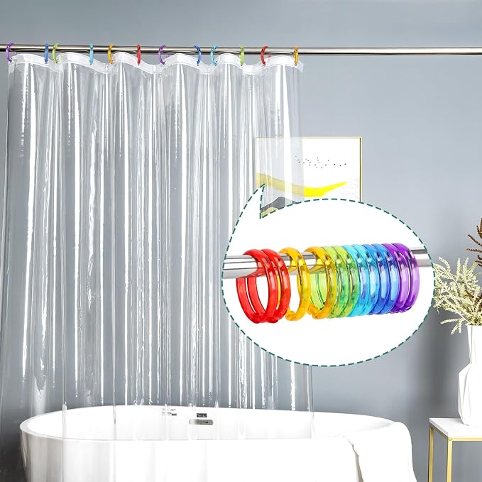 Colorful Shower Curtain Hooks - Image 6
