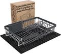 Grey Dish Drying Rack Over The Sink by MAJALiS