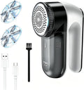 Fabric Shaver, Cordless Lint Remover, 6-Blade Sweater Defuzzer by TEKI