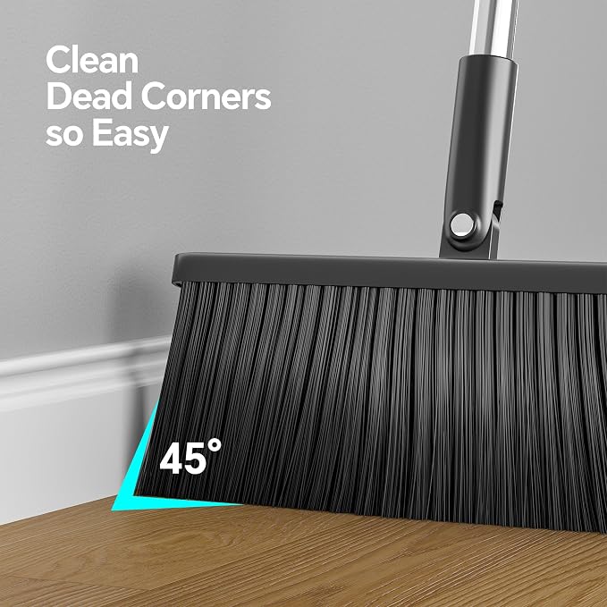 Broom and Dustpan Set, Easy Sweeping Suitable - Image 7