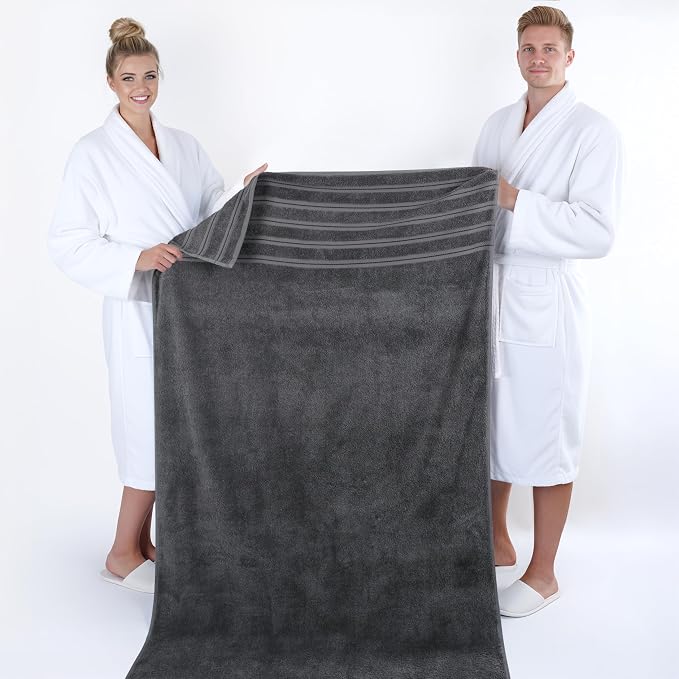American Soft Linen 100% Cotton Luxury Turkish Towels, 35x70 XL Bath Sheet | - Image 5