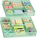Marbrasse 2 Pack Desk Drawer Organizer, Mesh Drawer Organizer Tray by Marbrasse