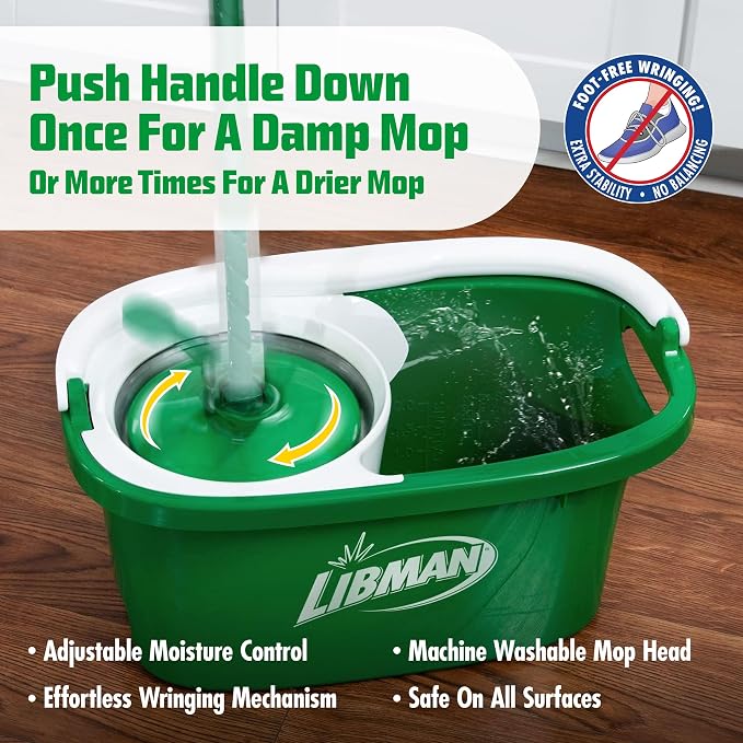 Libman Tornado Spin Mop System - Image 5