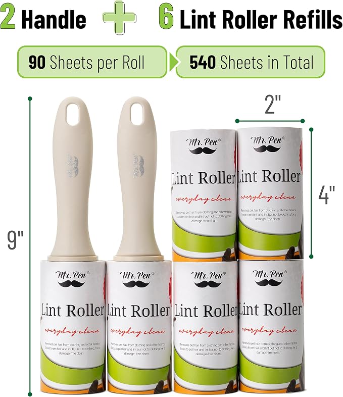 Mr. Pen- Lint Rollers, 2 Handle - Image 2