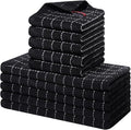 Homaxy Kitchen Towels and Dishcloths Set by Homaxy