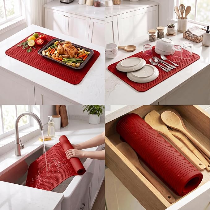 MicoYang Silicone Dish Drying Mat - Image 4