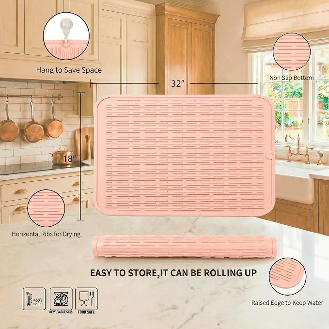 MicoYang Silicone Dish Drying Mat - Image 2