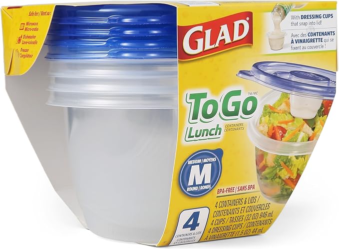 Glad GladWare To Go Lunch Containers - Image 3