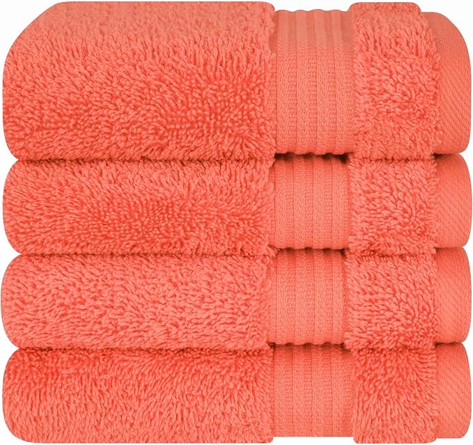 Cotton Paradise 100% Cotton Turkish Towel Set, Soft Absorbent Quick Dry - Image 5