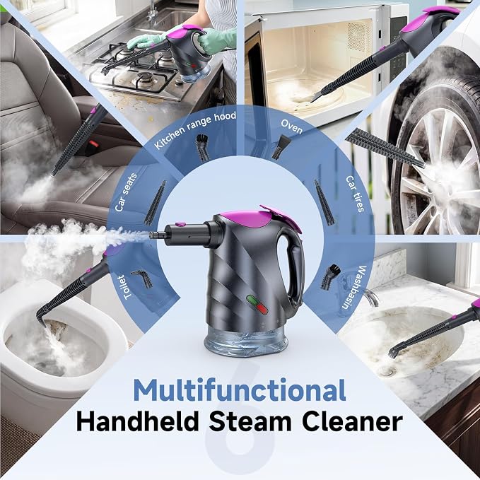 Steam Mop & Detachable Handheld Steam Cleaner - Image 6