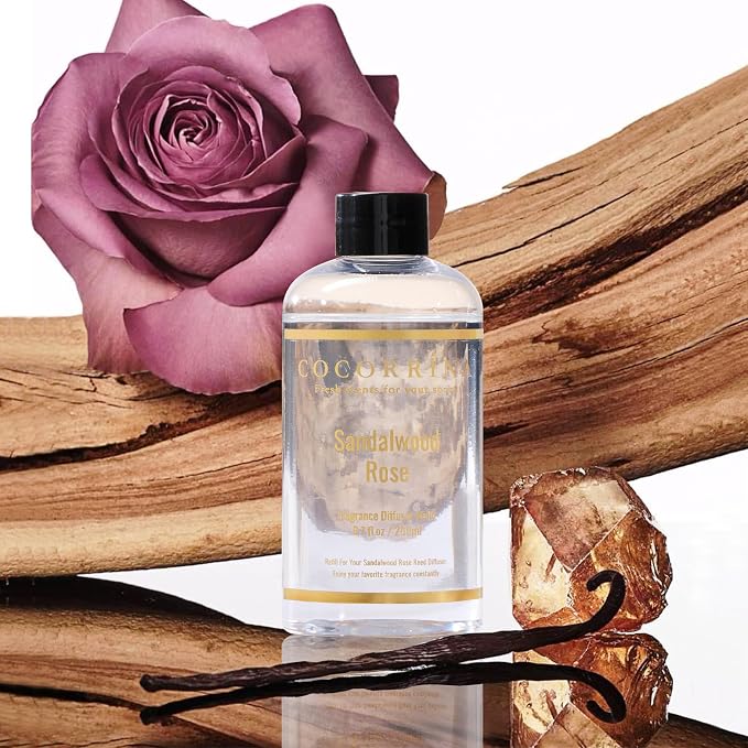 Refill - Sandalwood Rose 6.7 Fl.oz Reed Diffuser Refill - Image 3