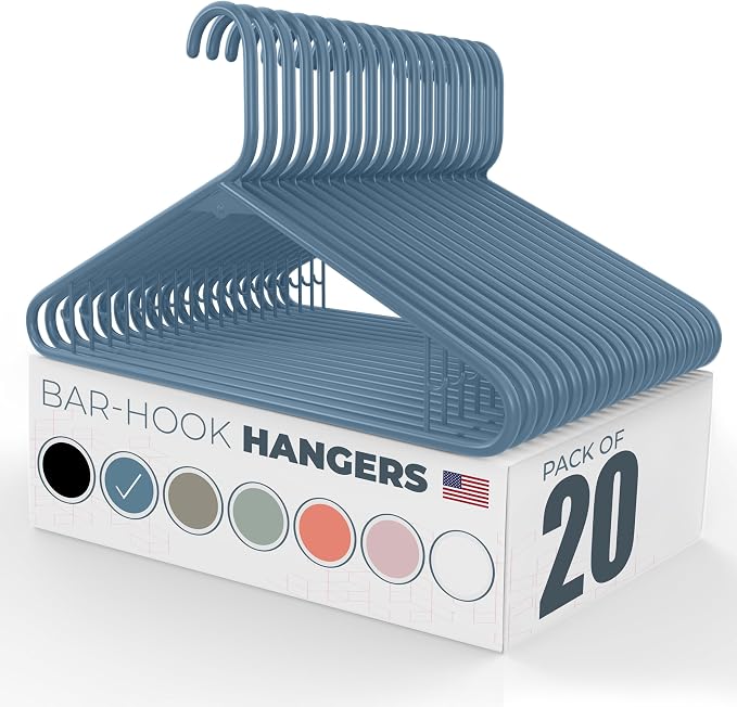 Plastic Hangers 20 Pack by NeatiesHangers