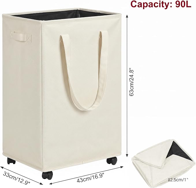efluky Slim Laundry Hamper - Image 2