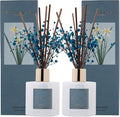 Premium Reed Diffuser Set with Preserved Baby's Breath & Cotton Stick Cashmere by COCORR%C3%8DNA