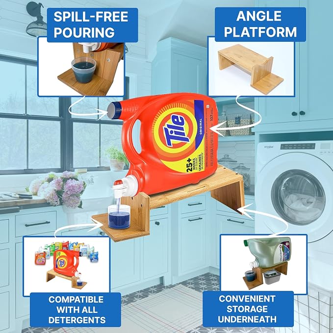 Liquid Laundry Detergent Holder Stand - Image 7