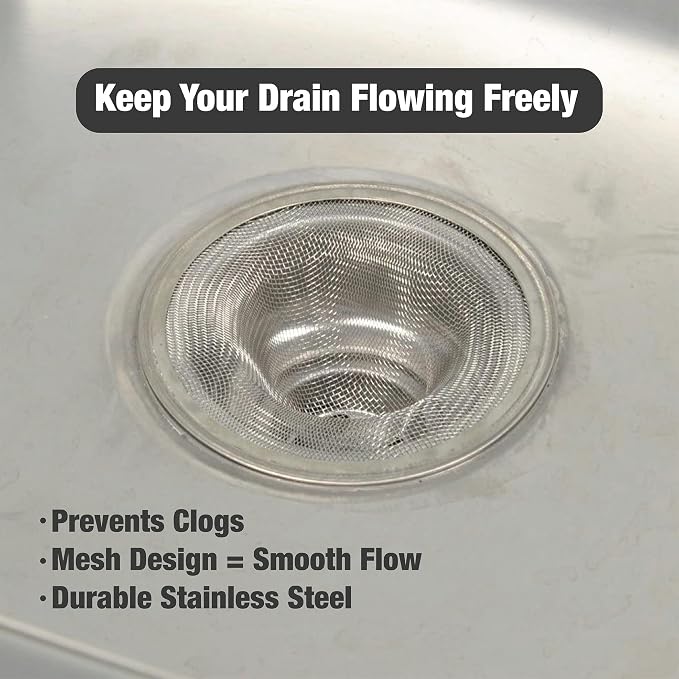 Danco, Stainless Steel 88822 4-1/2-Inch Kitchen Mesh Strainer - Image 4