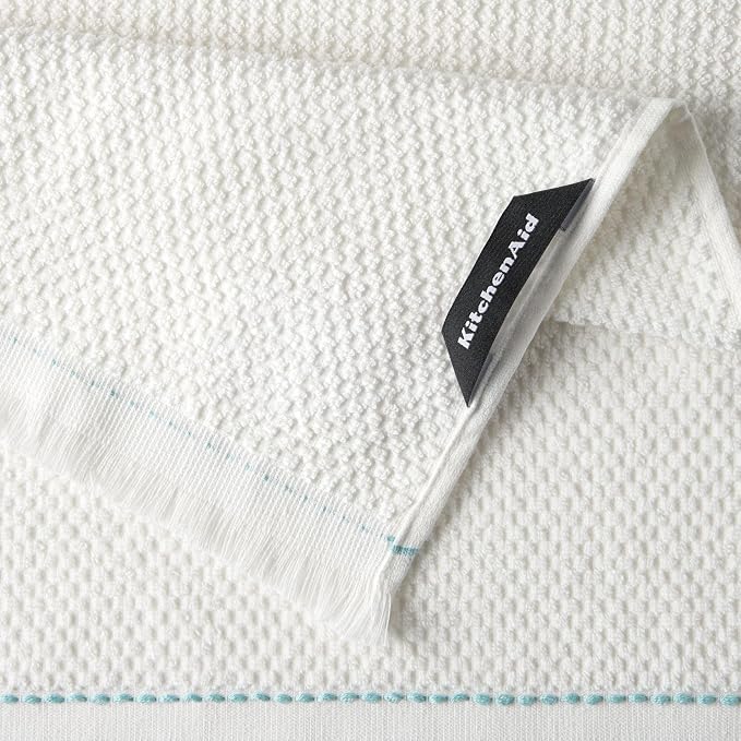 KitchenAid Gourmet Series Gridlines Kitchen Towels 3-Pack Set, 100% Cotton - Image 4