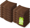 Utopia Towels 12 Pack Premium Wash Cloths, 12x12 in, 100% Cotton, Gym & Face by Unknown