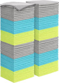 AIDEA Microfiber Cleaning Cloth-100PK, Microfiber Towels by AIDEAHOME
