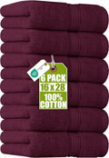Utopia Towels 6 Pack Premium Hand Towels Set, 16 by 28 inches, 100% Ring Spun by Unknown