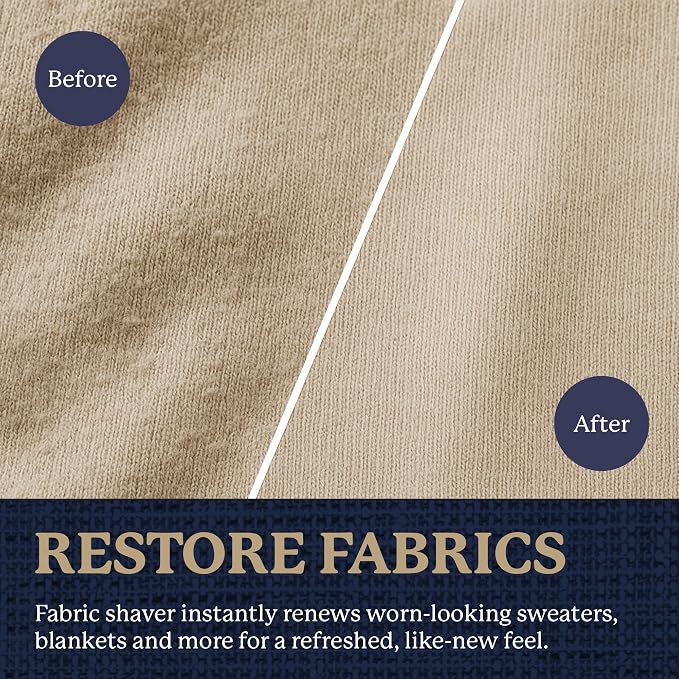 Farberware Fabric Shaver & Lint Roller Set, Portable | Sticky sheets lift pet - Image 5