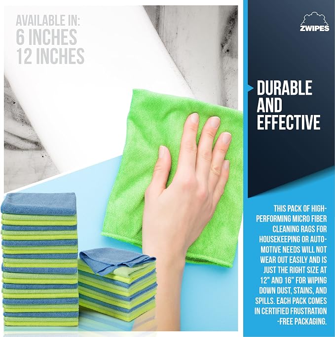 Zwipes Microfiber Towel Cleaning Cloths - Image 4