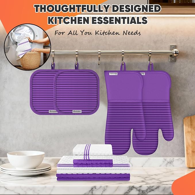 Oven Mitts Kitchen Towels and Dishcloths - Image 5