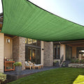 LOVE STORY Custom Size 6' x 10' Piquant Green Sun Shade Sail Canopy Commercial Rectangle Sail Shade Fabric for Patio Garden Backyard Pool (Customized)
