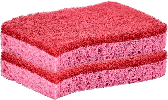 Non-Scratch Cellulose Sponge Kitchen Scrub Sponge by Superio