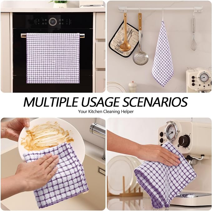 Homaxy Kitchen Towels and Dishcloths Set - Image 6