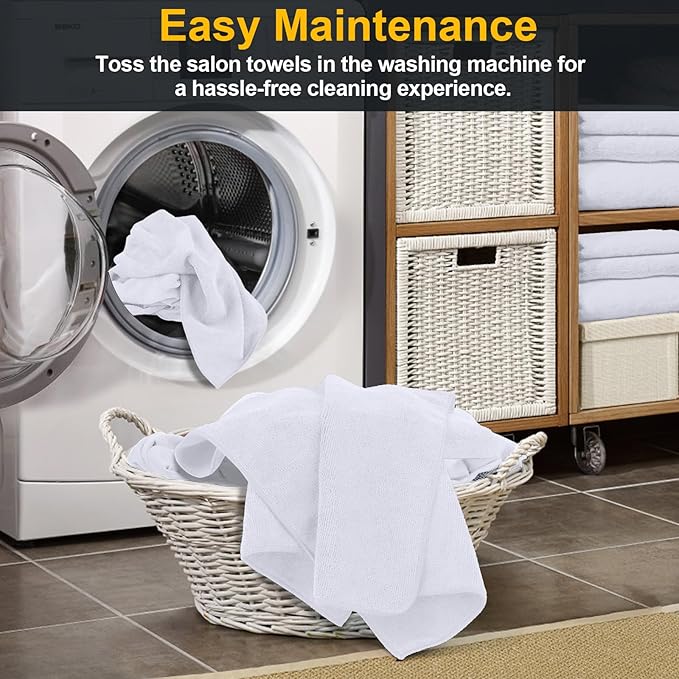 Salon Towels 2 Pack, Super Soft Microfiber Hand Towel | Highly Absorbent - Image 5
