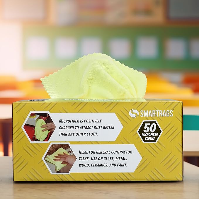 Arkwright Smart Rags Microfiber Cleaning Cloths, Lint Free 180 GSM Reusable - Image 4