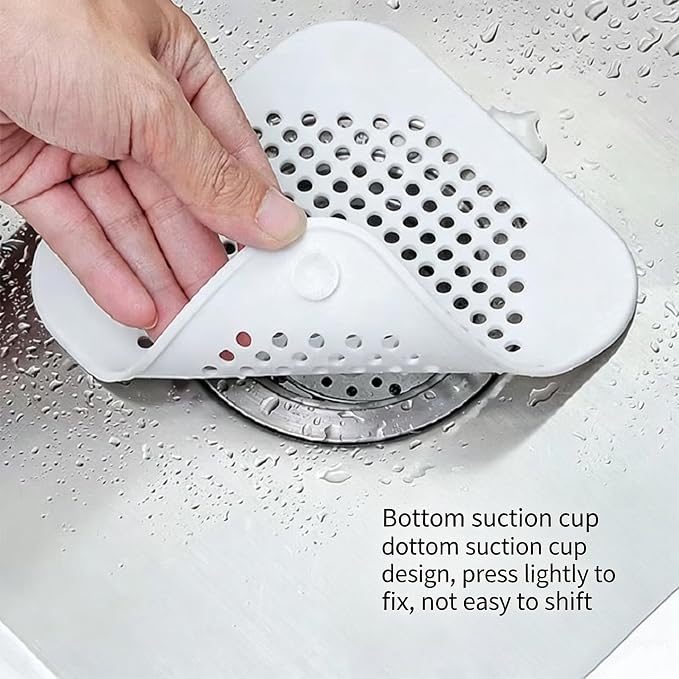 2 Pack Drain Stopper Hair Catcher, Sink Strainer - Image 3