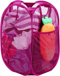 HOUSE AGAIN Strong Mesh Pop Up Laundry Hamper, 70L Collapsible Laundry Basket by HOUSEAGAIN